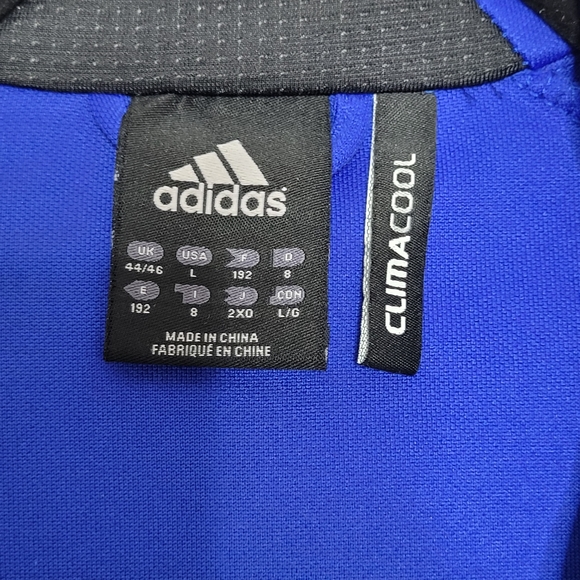 ADIDAS MENS TRACK JACKET CLIMACOOL LARGE - Picture 3 of 3